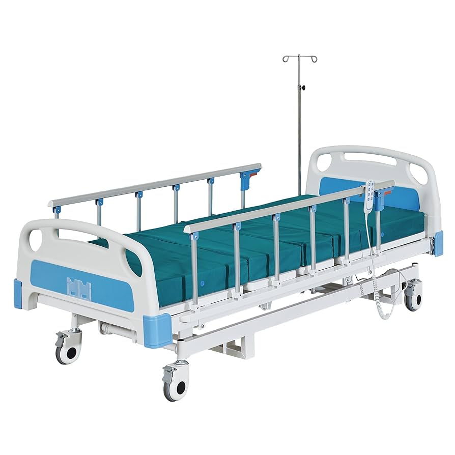 Volker Electric Hospital Bed S 962-2 with Hospital Mattress - No Power