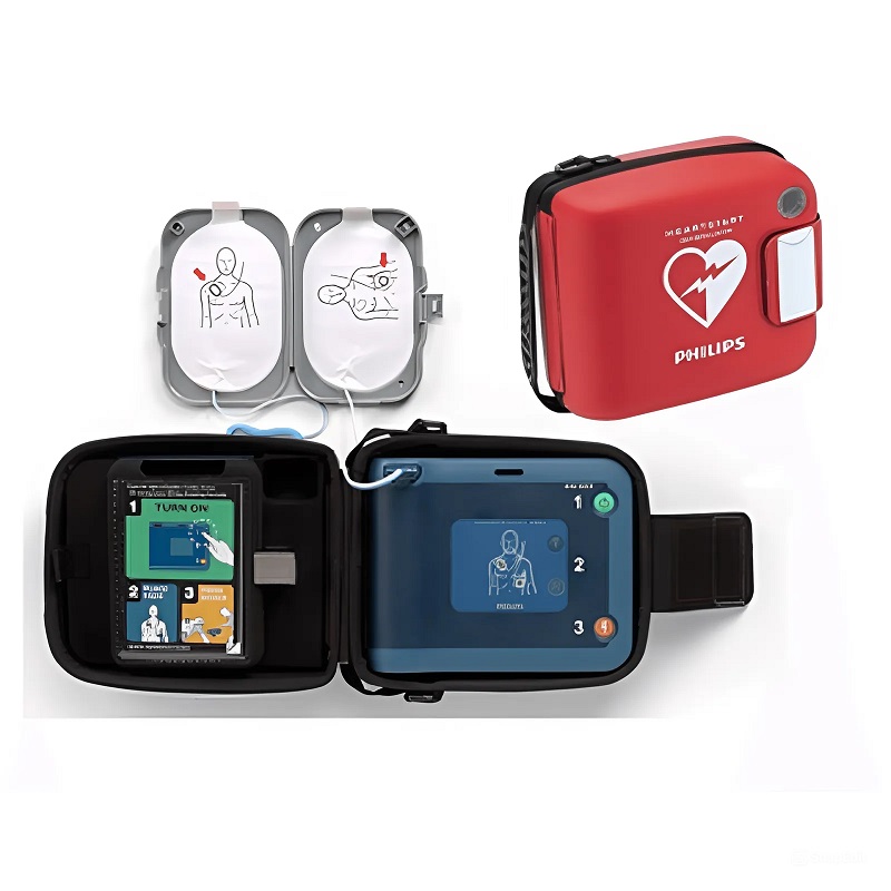 Philips HeartStart FR3 Defibrillator with Carry Case & Used Battery - Image 2
